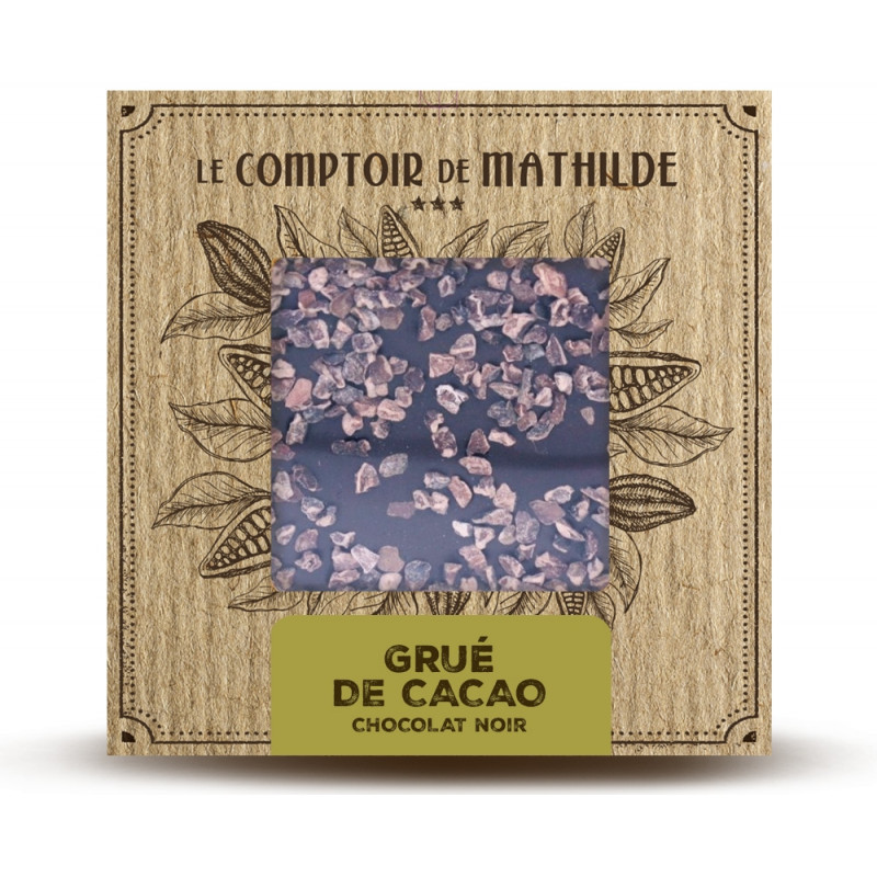 Tablette Chocolat Noir Grue De Cacao Caramelis? 80G